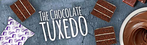 The Original Cakebites by Cookies United GrabandGo BiteSized Snack Chocolate Tuxedo 2 Ounce Pack of 4