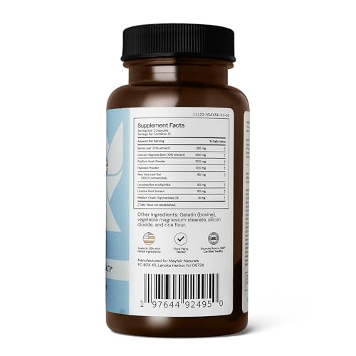 15 Day Cleanse Colon Detox (3 Pack), Dietary Supplement, 30 Capsules Each (90 Total), Natural Laxative for Constipation and Digestive Health Supplement