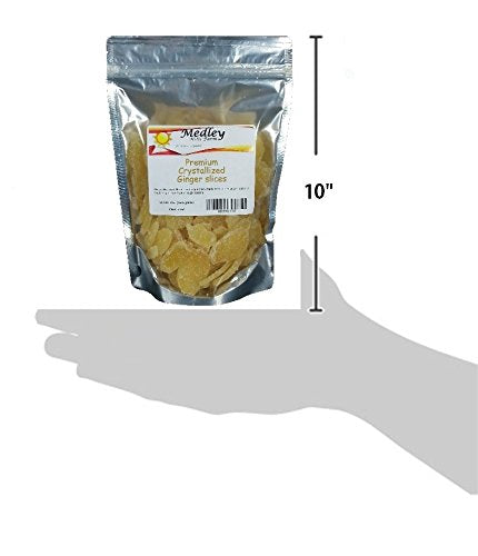 Medley Hills Farm Dried Crystallized Ginger slices 1 lb