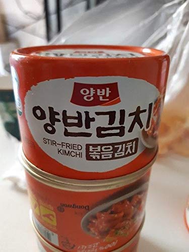 YangBan Stir Fried Kimchi Can Korean Kimchi160g x 4ea