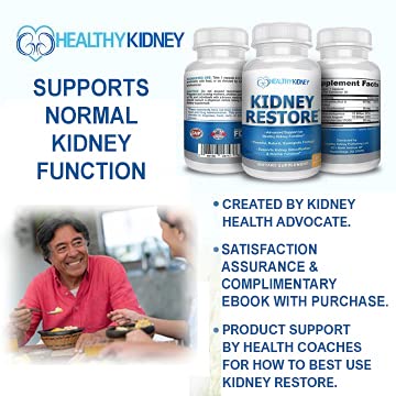 Kidney Restore & Kidney Shield 2-Pack Bundle for Kidney Cleanse, Support Kidney Function, Renal Health and More