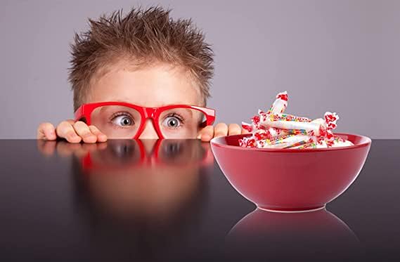 Sarahs Candy Factory 1 Lb Smarties Candy Rolls Bulk Family Size Hard Candy in Resealable Bag 16 Oz