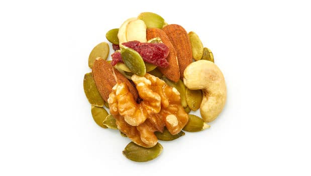 Yupik Organic Protein Boost Trail Mix 22 Lb A Mix Of Cashews Almonds Pumpkin Seeds Walnut Cranberries Pack of 1