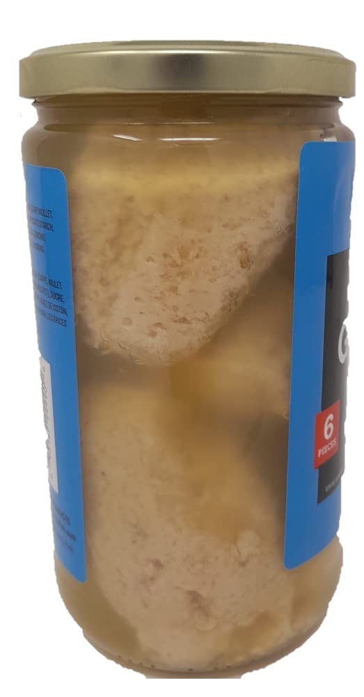 Benzs Jarred Gefilte Fish Home Style Kosher Certified No MSG 24 oz Home Style Kosher For Passover