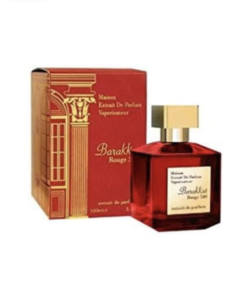 Fragrance World Barakkat Rouge 540 by Maison Alhambra for Women - 3.4 oz Extrait De Parfum Spray