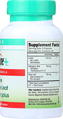 Quantum Health, Super Lysine Plus Super Immune, 90 Count