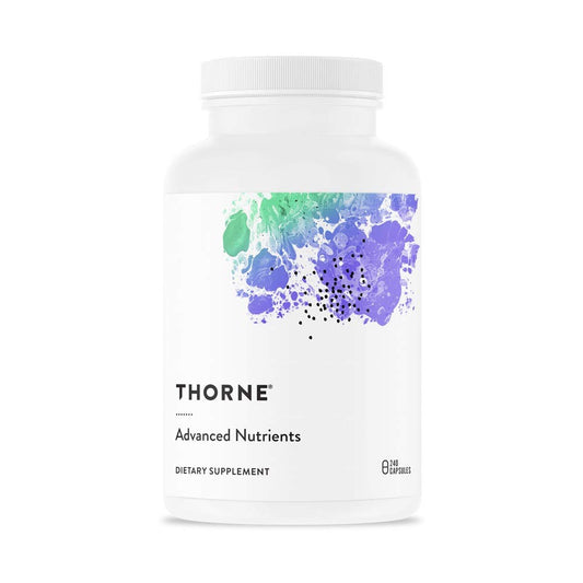 THORNE Advanced Nutrients - Multivitamin and Mineral Supplement with Nicotinamide Riboside Hydrogen Malate - Foundational Support, Healthy Aging and Eye Health* - 240 Capsules - 30 Servings