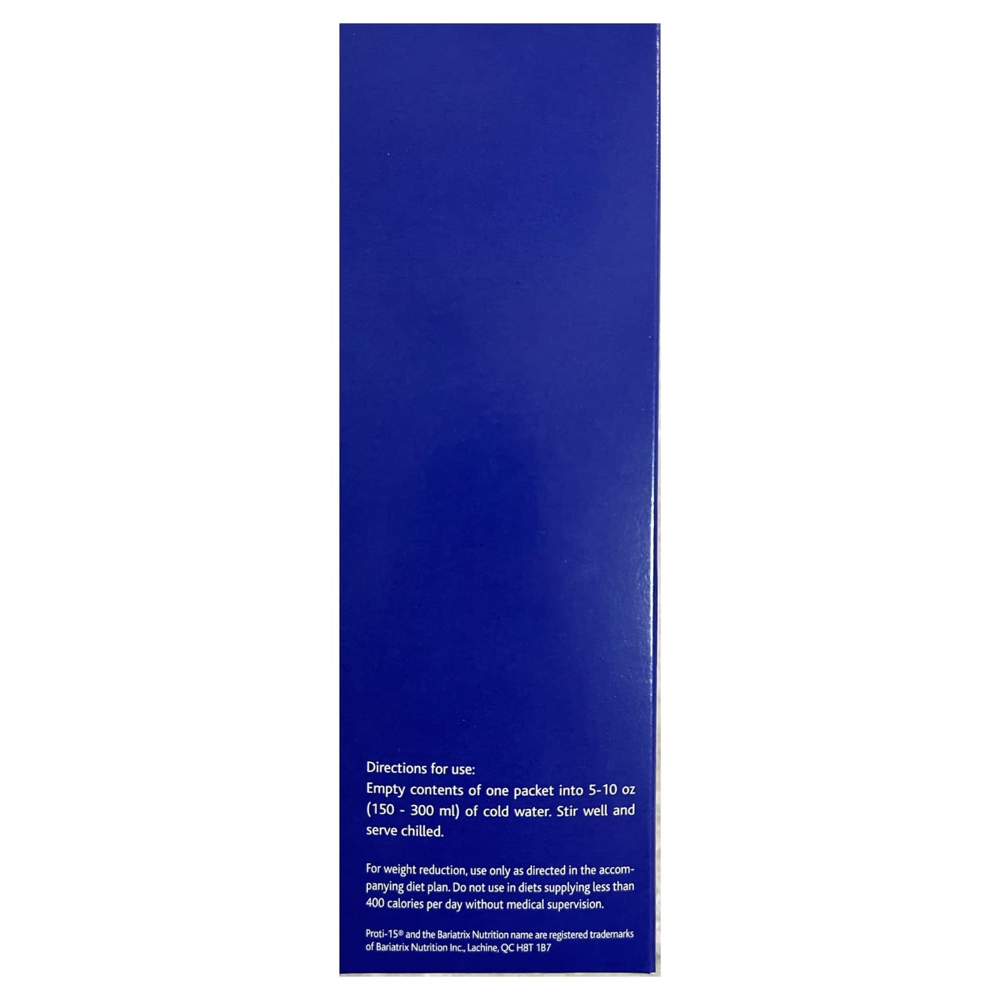 PROTIFIT - High Protein Liquid Fruit Drink Concentrate Mix, 15g Protein, Fat Free, Low Carb, Low Calorie, Ideal Protein Compatible, 7 Servings Per Box (Blue Raspberry)