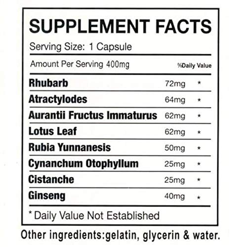 FAR LONG InnerPure ® with 6 HERBSSupport Healthy Bowel Movements and Enhance Digestive Wellness. Promote Regularity, Nurture Gut Health, and Achieve Digestive Balance 排毒养颜胶囊,60 Capsules