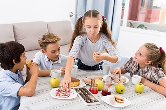 Sarahs Candy Factory 1 Lb Smarties Candy Rolls Bulk Family Size Hard Candy in Resealable Bag 16 Oz