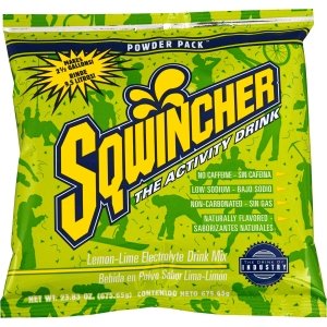 Sqwincher Powder Pack, Lemon Lime, 23.83 oz Packet (Pack of 32)