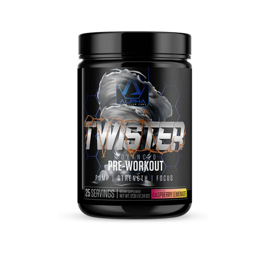 Alpha Nutrition Labs Twister Advanced Pre-Workout Powder (Raspberry Lemonade)