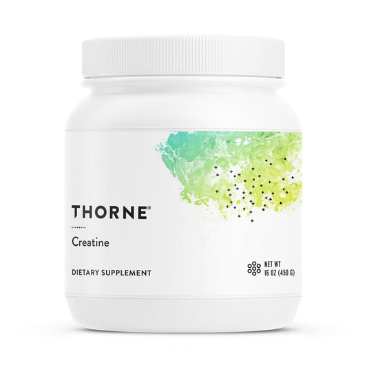 THORNE - Creatine - Creatine Monohydrate, Amino Acid Powder - Support Muscles, Cellular Energy and Cognitive Function* - Gluten-Free, Keto - NSF Certified for Sport - 16 Oz - 90 Servings