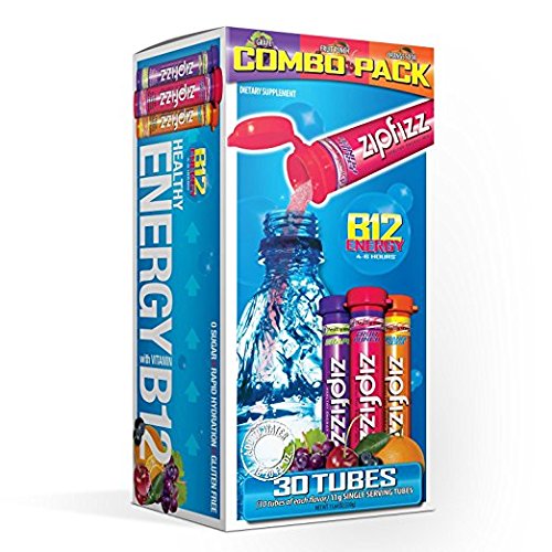 Zipfizz Healthy Energy Drink Mix Variety Value SP 3 Pack  30 Count Each