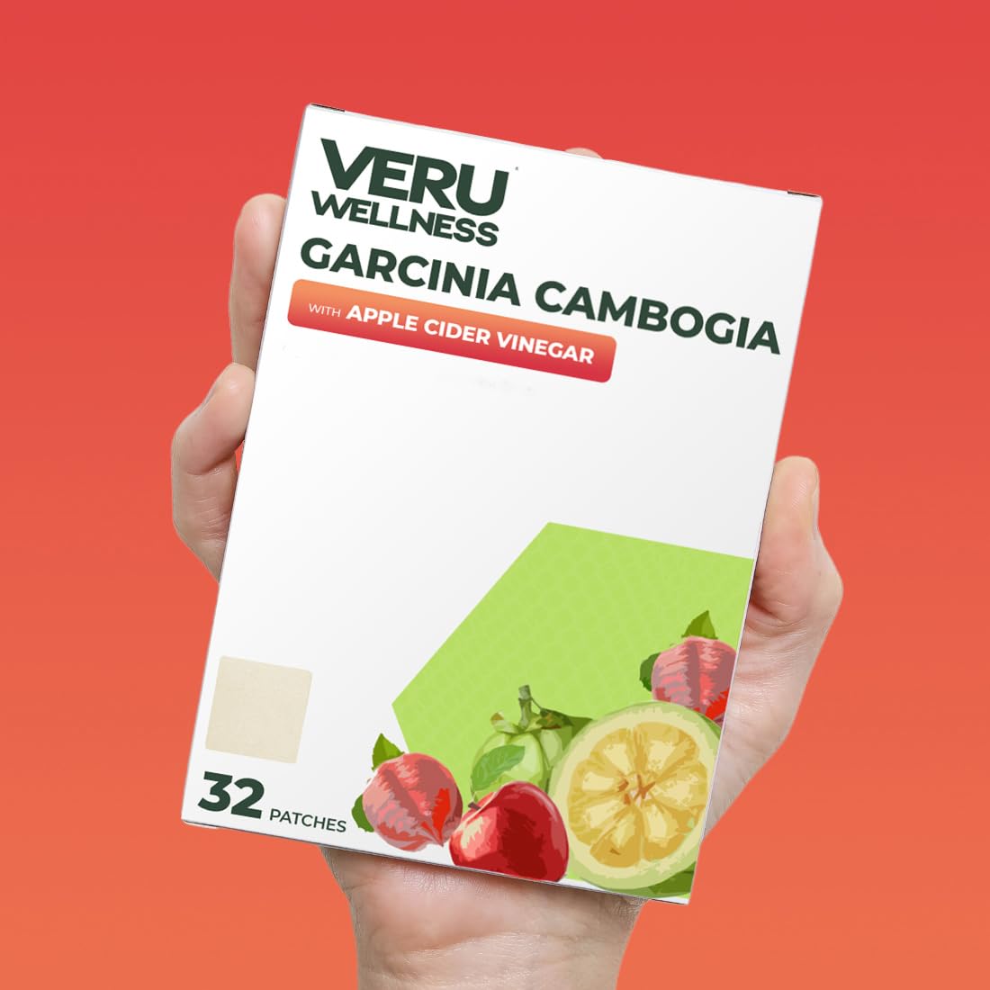 Veru Wellness Garcinia Cambogia - Pure Blend Garcinia Cambogia with Apple Cider Vinegar, B12, Green Bean Coffee - Natural