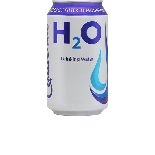 Caldera Carbon Filtered Mountain Water 12 Oz Cans 6 Pack Still Water Purified Water Canned Water No Additives Shun the Plastic