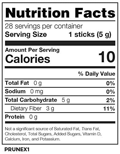 FuXion Prunex 1,Colon Cleanse Detox Prune Flavor Tea, Have an Adequate Intestinal Transit(Prunex 1, 28 Sticks)