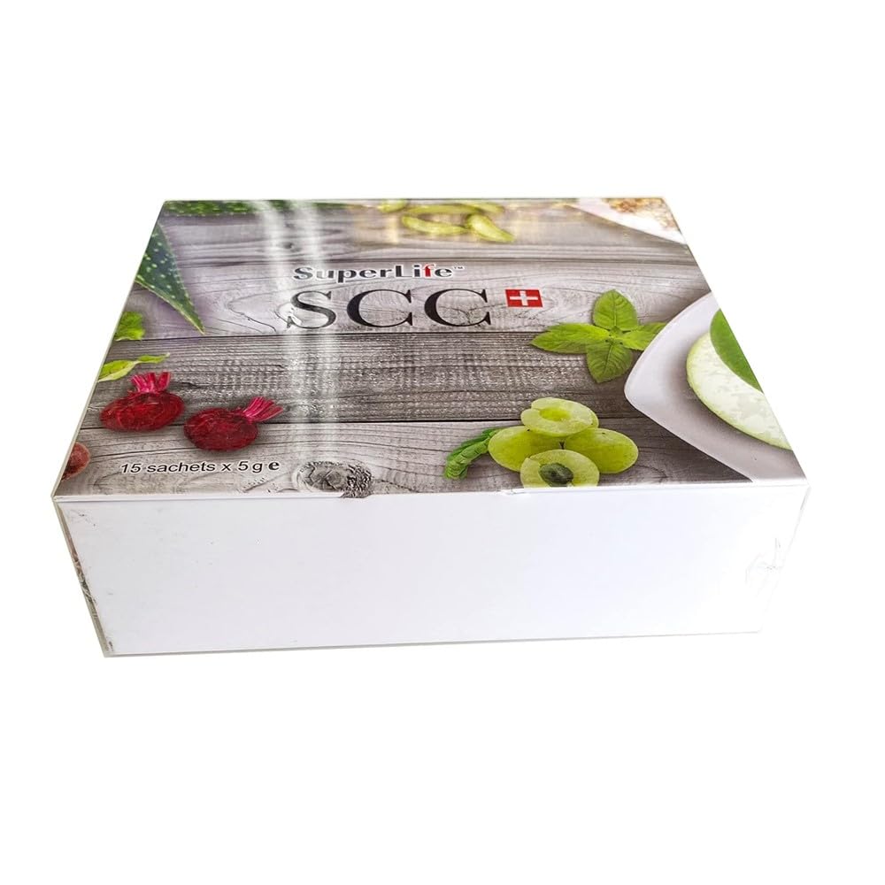 Generic 2 Packs Super Colon Care SCC SCC15 Fiber Probiotics Aid Digest stc Fibre (15 Sachets/Box)
