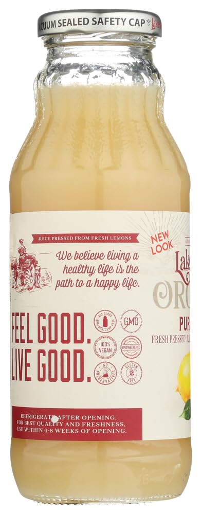 LAKEWOOD JUICE LEMON PURE ORG 125 FO by Lakewood