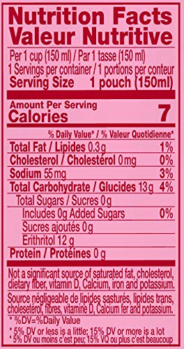 JELLY B Drinkable Konjac Jelly (10 Packs of 150ml) - Healthy and Natural Weight Loss Diet Supplement Foods, 0 Gram Sugar, Low Calorie, Only 6 kcal Each Packets, (Apple)