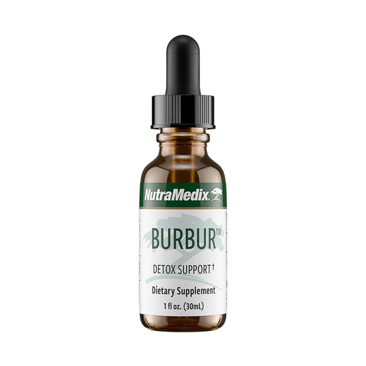 NutraMedix Burbur Supplement - Supports Full Body Detox Cleanse for Women & Men - Promote Antioxidant & Microbial Support - Herbal Tincture Made with Manayupa Leaf Extract (1oz / 30ml)