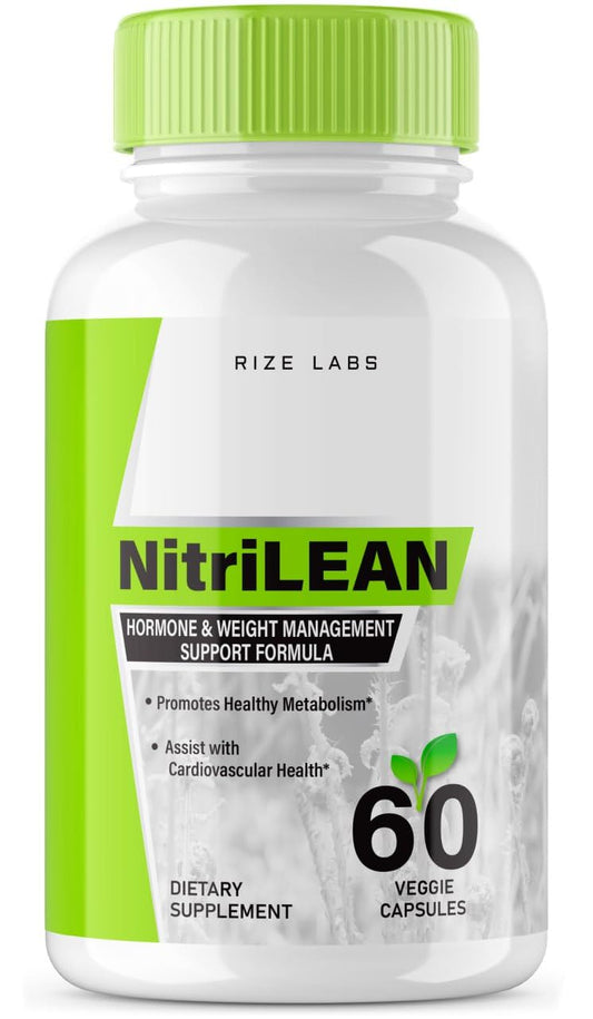Nitrilean Weight loss Supplement, Nitrilean Capsules for Total Body Wellness and a Healthy Lifestyle, Nitrilean Pills for Leaner Physique, Nitri lean All-Natural Capsules, Reviews (60 Capsules)