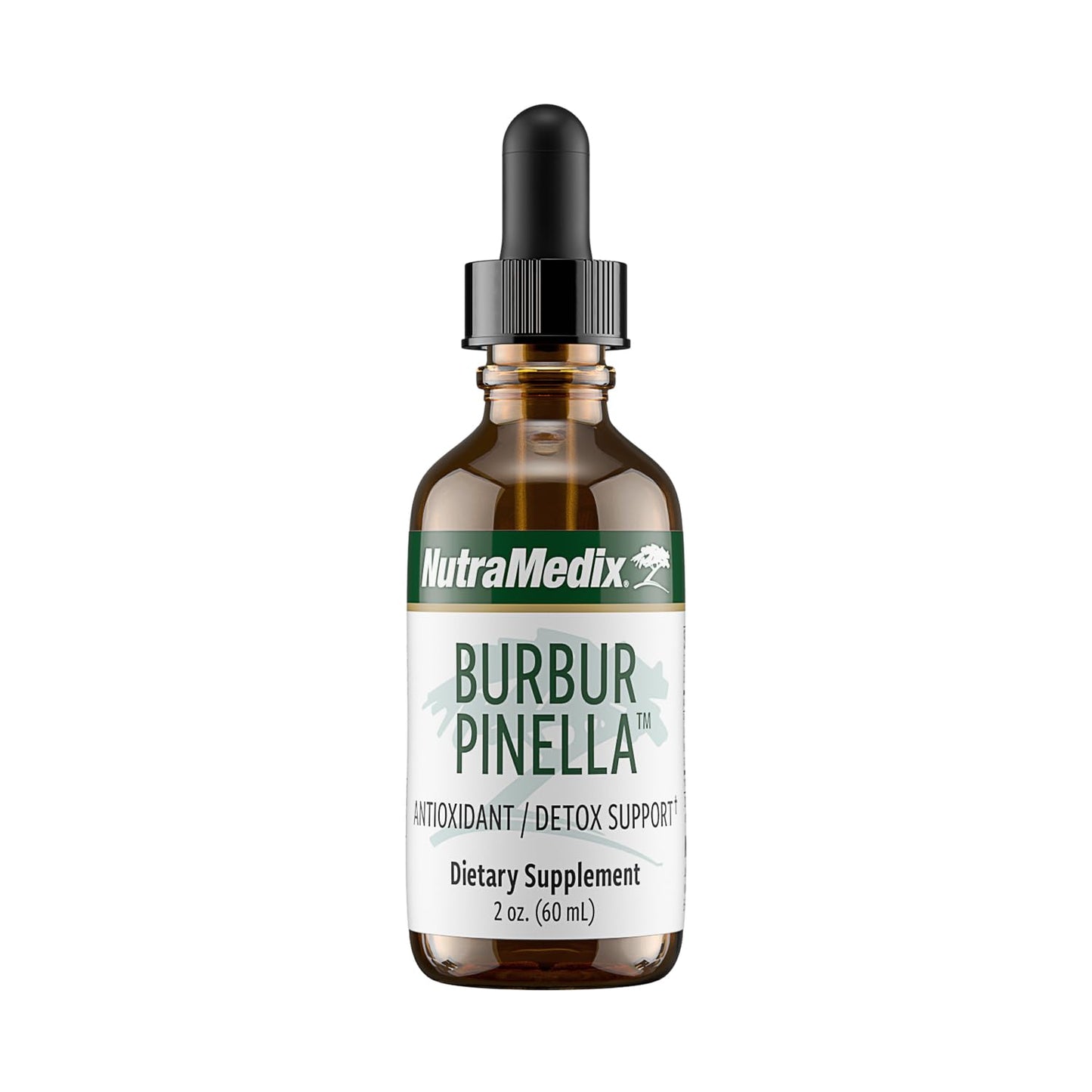 NutraMedix Burbur-Pinella Brain Health Supplements for Adults - Combat Brain Fog & Promote Nerve Support - Aid A Healthy Full Body Detox Cleanse - Bioavailable Liquid Format (2 oz / 60 ml)