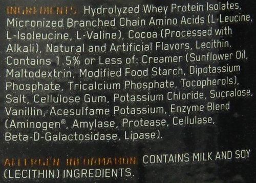 Optimum Nutrition Platinum Hydro Whey, Turbo Chocolate, 1.75 Pound
