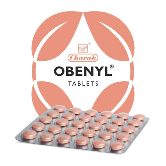 A.K. Charak Pharma Obenyl Tablet for healthy weight management (30 Tablets (Pack of 3))