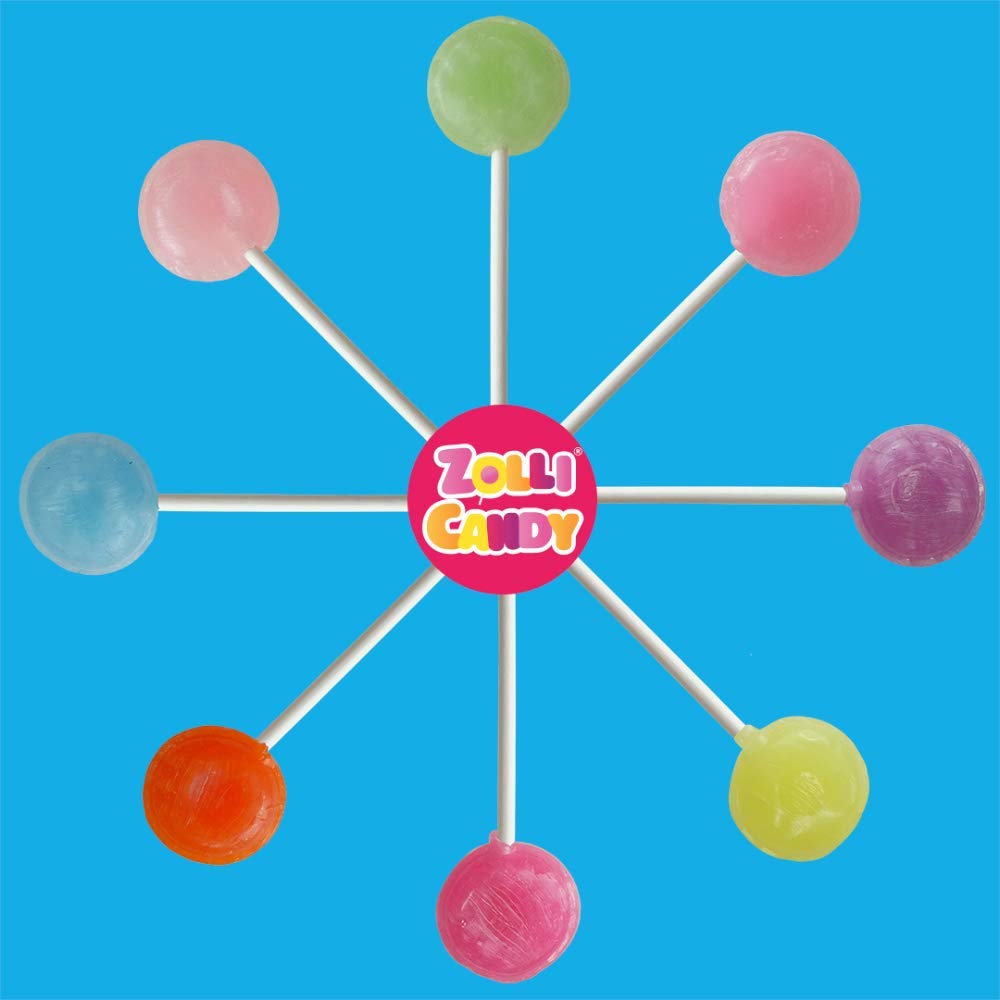 Zollipops Clean Teeth Lollipops Blue Raspberry 31 Ounce Pack of 1