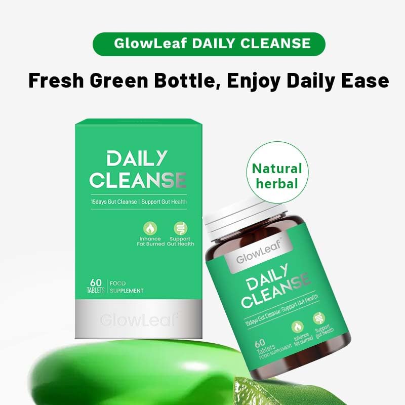 isheep Daily Cleanse Acne Supplement - Gut Cleanse Detox for Clear Skin with Organic Algae, Detoxifying Herbs,Clear Skin Supplement (60 Capsules)