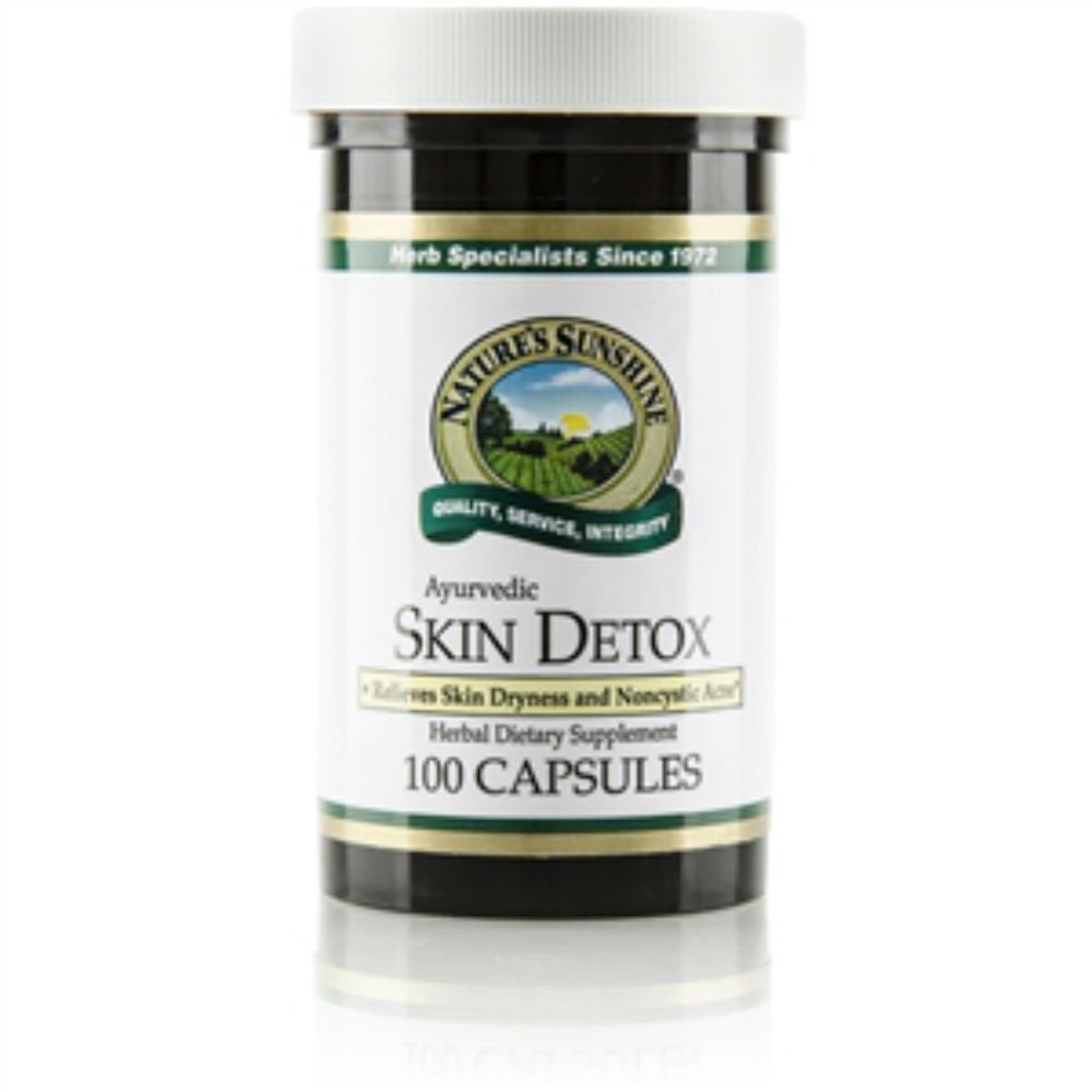 Nature's Sunshine Ayurvedic Skin Detox 100 Capsules