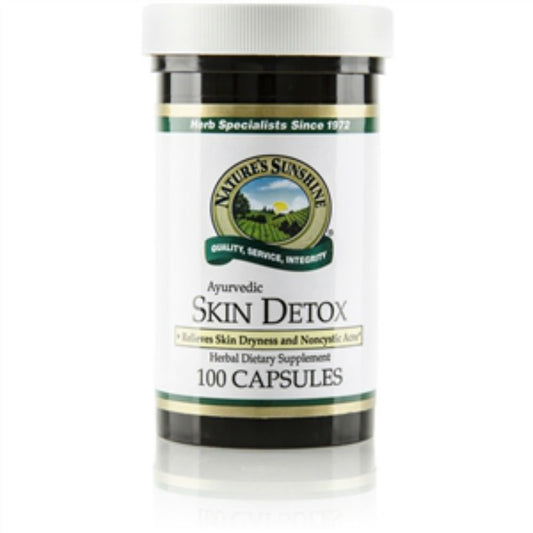 Nature's Sunshine Ayurvedic Skin Detox 100 Capsules