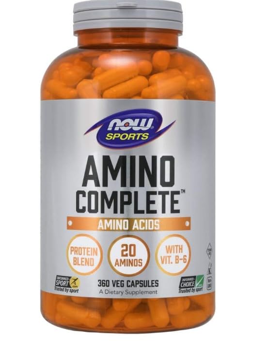 Sports Amino Complete with Vitamin B-6, 360 Capsules