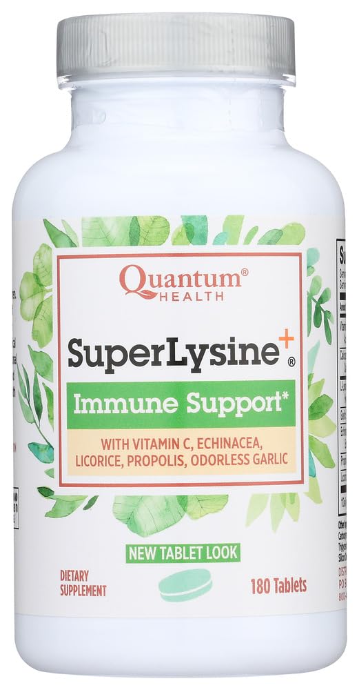 New - Quantum Super Lysine Plus Immune System - 180 Tablets