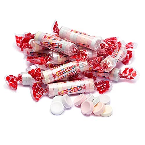Smarties Candy Rolls Bulk  8 LB  Original Flavor Smarties Hard Candy Rolls  Bulk Candy  Red Candy  Individually Wrapped Candy  Hard Candy Bulk  Assorted Fruit Flavor Smartees  Queen Jax