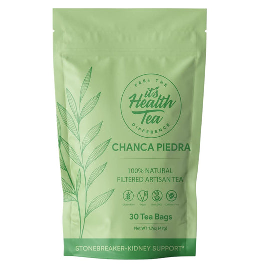 Stone Breaker Chanca Piedra Tea - Loose Leaf w/ 35 Tea bags - Natural Kidney Cleanse - Kidney Stone Crusher & Gallblader Detox from Peru (Phyllanthus niruri)