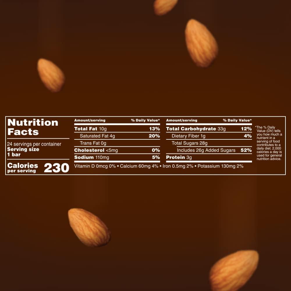 SNICKERS Candy Almond Milk Chocolate Bars Bulk Pack 176 oz Bars Pack of 24