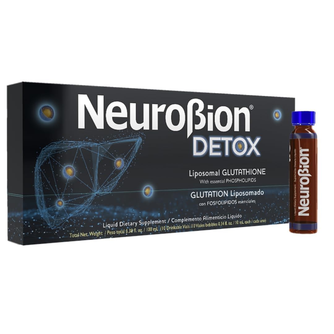 Neurobion Detox Liposomal Glutathione Liquid Essential Phospholipids Glutation Liposomado Liquido Glutathione Injection Liposomal Glutathione Liposomal Supplement Antioxidants Immune System 10 Vials