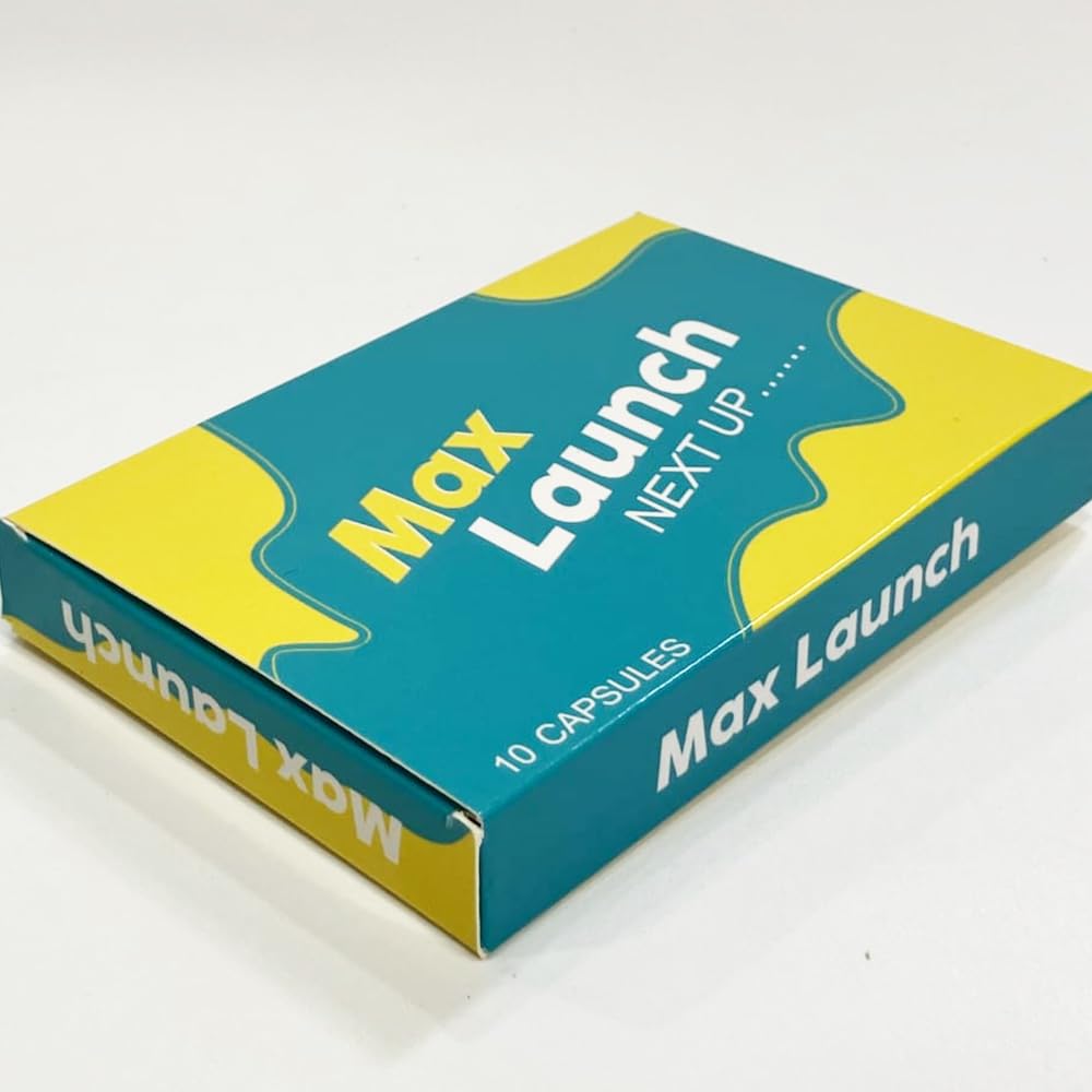Max Launch, Supplement for Energy, 10 Capsules
