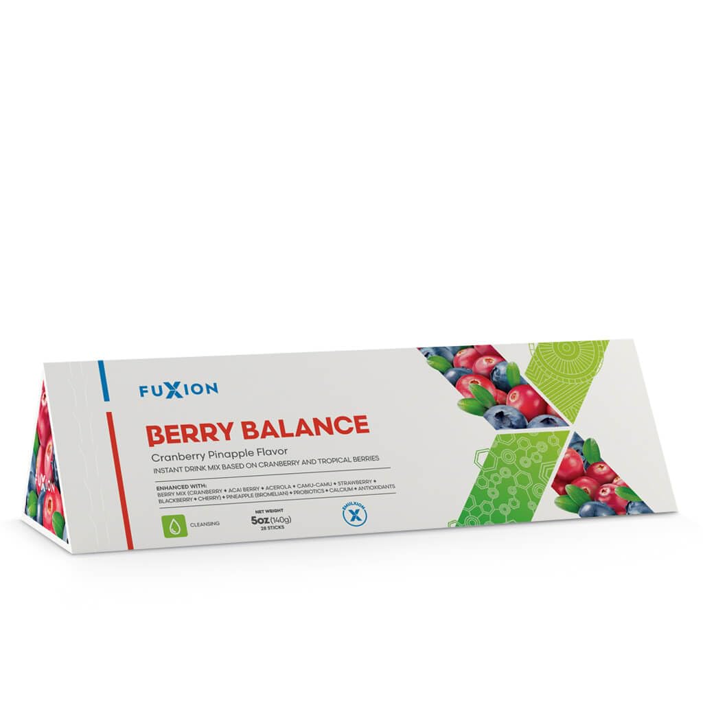 Usoway Berry Balance-Rich in proanthocyanidins, enriched with Pineapple Infusion and probiotic Cultures That Help Preserve a Healthy Urinary Tract (28 Sticks, Berry Balance)
