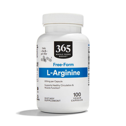 Whole Foods Market, L Arginine 500Mg 100 Veggie Caps