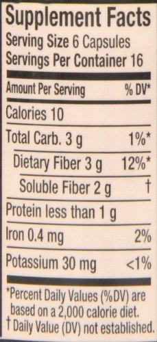 Metamucil Multi-Health Fiber Capsules by Meta 100 capsule bottle (OLD)