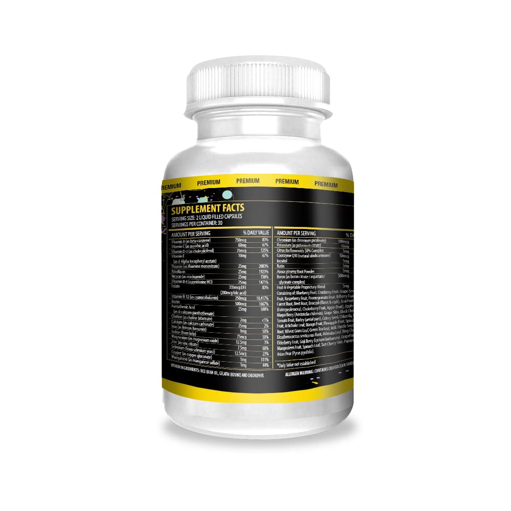 Actif Intestine Mega Support - Maximum Strength Energy Boost & Gut Health - Supports Digestion, Detox & Cleansing