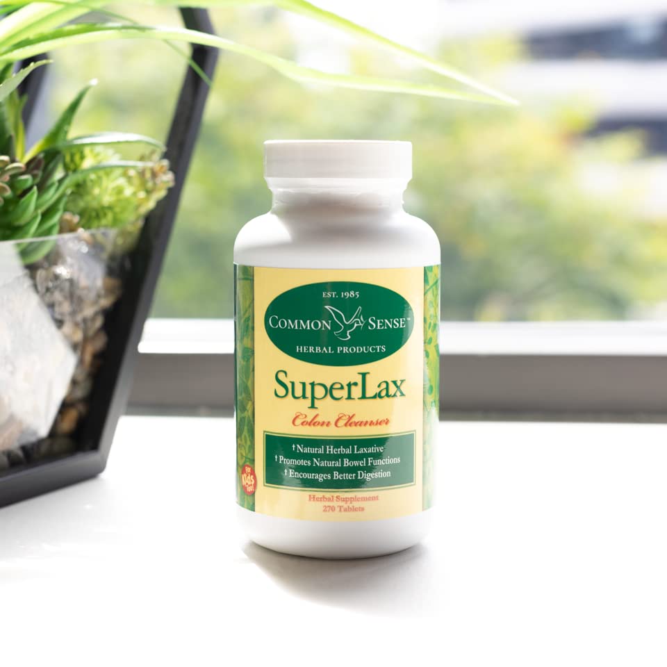 Common Sense Herbal Products SuperLax (270): Colon Cleanser