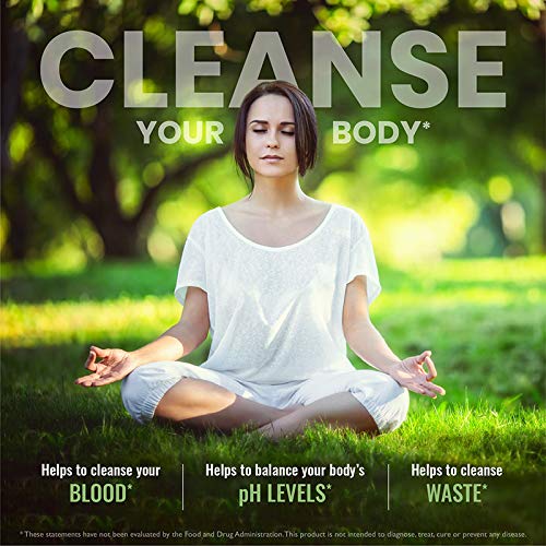 Dherbs Detox Formula Supplement, Herbal Body Cleanse with Dandelion Root (100 Capsules)