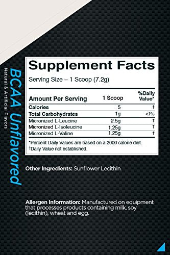 R1 Bcaa 60 Serv Unflavored, 318 Gram