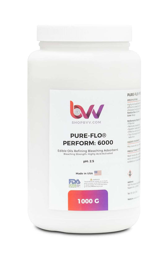 BVV Pure-Flo Perform 6000 Highly Activated Bleaching & Decolorizing Bentonite-1000G