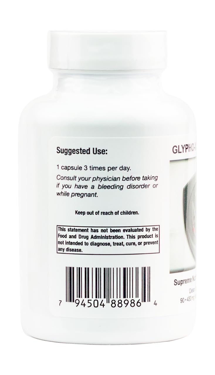 Supreme Nutrition Glypho-X Supreme, 90 Pure Herbal Combination Vegetarian Capsules