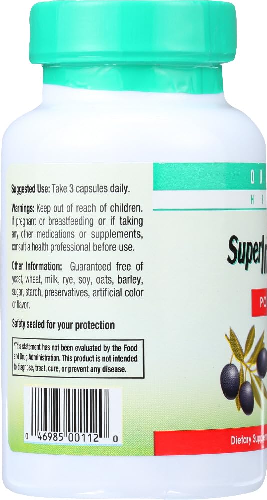 Quantum Health, Super Immune Vegetarian Capsule, 90-Count Packages (Pack of 2)